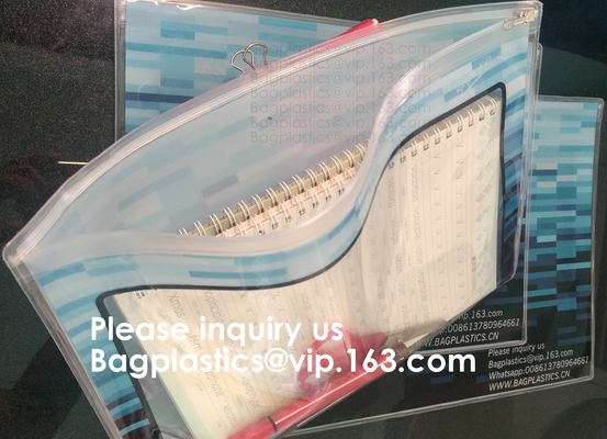 El bolso del fichero de los efectos de escritorio de los PP/envuelve la carpeta de archivos de la conferencia del documento, bolso biodegradable del fichero de la caja del fichero de documento, bolso pac del documento
