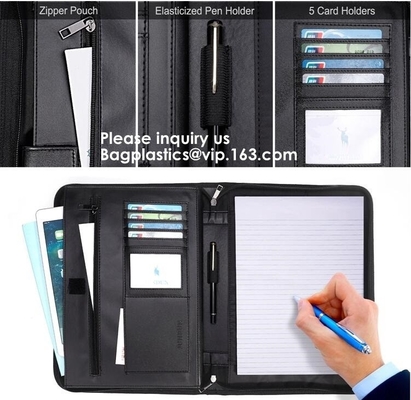 Pequeña seguridad contra incendios impermeable segura incombustible para el teléfono, Doble-capa doc. del bolso del bolso de la cremallera del sobre de la carpeta de archivos de la cartera