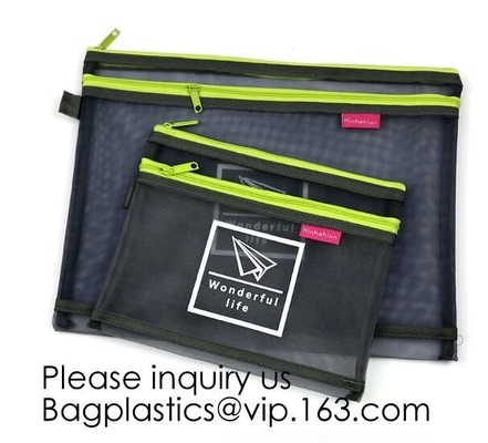 Bolso impreso de encargo de Pen Pencil Case Pouch Stationery del maquillaje, caja de lápiz Studenats Pen Stationery Pouch Bag con la cremallera