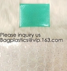 Bolso de burbuja cosmético de la prenda impermeable k del superventas/anuncio publicitario de impresión de encargo de la burbuja del PVC con la cremallera, bagease, bagplastics