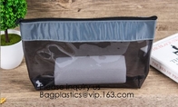 Bolso cosmético olográfico del PVC de la bolsa de la cremallera del cepillo del maquillaje del brillo, bolsa promocional del viaje del bolso cosmético, bagease, bagplasti