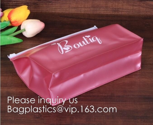 Bolso impermeable transparente multiusos con la bolsa cosmética del viaje de la cremallera, bolso del artículo de tocador del artículo de tocador con el viaje Cosm de la cremallera