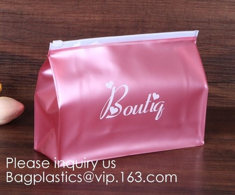 Bolso impermeable transparente multiusos con la bolsa cosmética del viaje de la cremallera, bolso del artículo de tocador del artículo de tocador con el viaje Cosm de la cremallera