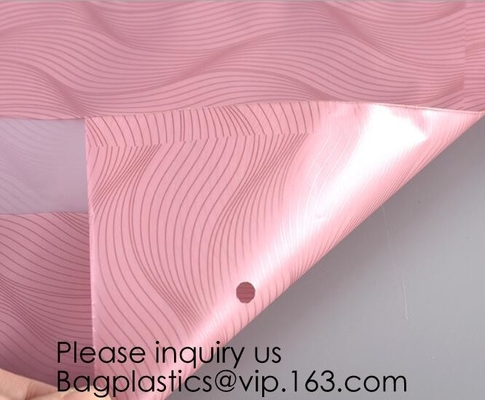 Cierre suave plástico del bolso de Bill Bag Pencil Pouch Pen de las bolsas de la factura de la cremallera del PVC de la prenda impermeable clara del color, Mak del artículo de tocador del viaje