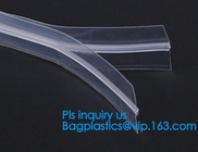 cremallera plástica sin los dientes, bolsa de PP/PE/PVC/EVA Plastic Flange Zipper For, PP/PE/PVC/EVA Plastic Flange Zipper del reborde