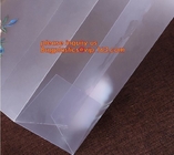 El bolso transparente impreso de encargo de los PP de la flor de la bolsa de plástico con la cinta de la ejecución, eco de la fabricación de China amistoso modifica Printi para requisitos particulares