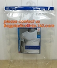 Bolso de empaquetado de O Ring Hanger EVA Zipper Bag Hanger Hooks en los proveedores de China, bolsos de empaquetado de la camisa, suspensión