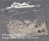 Bolsos antis de EVA Underwear Biodegradable Hanger Laundry del polvo de la suspensión del gancho del paquete plástico del bolso, bolsos del paño, bolsos del fichero, suspensión