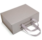 Cree la pequeña caja de papel de lujo del cajón para requisitos particulares de la cartulina, cosmético de empaquetado plegable de papel de la crema del cuidado de piel de la caja de regalo del rosa