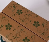 El papel de lujo de encargo del chocolate de la cartulina encajona empaquetando, la caja redonda de empaquetado de lujo popular BAGEASE de la flor del sombrero del papel del regalo