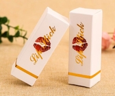 La barra de labios cosmética recicló la caja de empaquetado de lujo cosmética plegable de la cartulina del regalo de encargo del papel, flor de empaquetado de papel del regalo