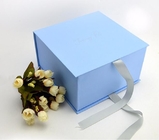 papel de lujo duro de la impresión del logotipo que resbala la caja de empaquetado de la correa de la cartera del cajón, paquete de empaquetado de la caja de regalo de la joyería acanalada del cajón