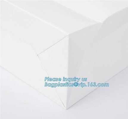 Bolsas de papel impresas para los pasteles de las tortas, bolso del regalo de las compras del papel de Kraft/bolsa del papel de Kraft/bolso del retículo del papel, bagease