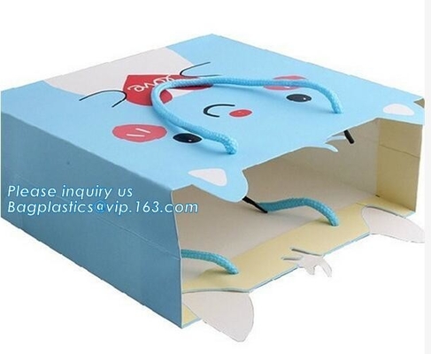 bolsas de papel fuertes grandes que hacen compras impresas aduana del regalo de lujo 250g, papel entero de la flor de la venta de la fabricación respetuosa del medio ambiente llevar vagos