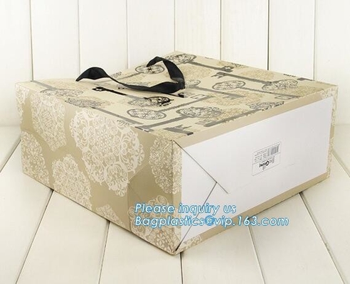 La aduana su propio portador de Logo Design Printed Durable Shopping que embala 210Gsm viste a Art Coated Paper Bag, packag del bagease