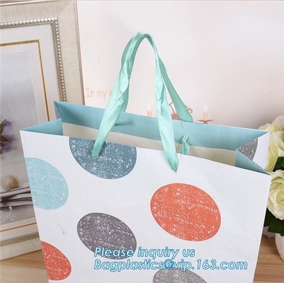 El bolso de lujo de Art Paper White Paper Carrier con la manija de la cuerda, calidad incomparable acabada mano anunció el portador de papel de lujo