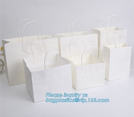 Las bolsas de empaquetado del papel de la ropa de lujo brillante al por mayor de la cartulina, bolsos del regalo empapelan el bolso del partido de la bolsa, bagease