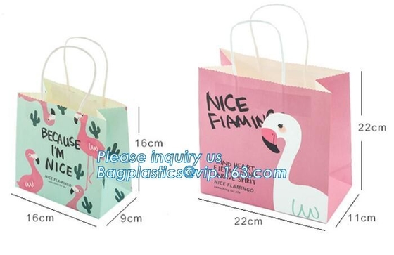 Bolso cortado con tintas reforzado resistente impreso personalizado de lujo del regalo del papel de la manija del portador que hace compras, portador, bolsos de la manija,