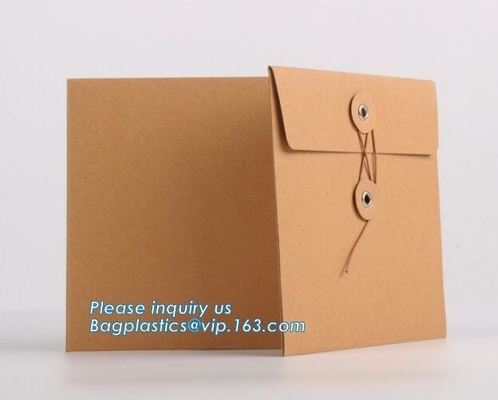 impresión del sobre negro del papel de A4 c4 c5 b6 Kraft, sobres acolchados a prueba de choques al por mayor de encargo del papel de Kraft, PAQUETE de BAGEASE