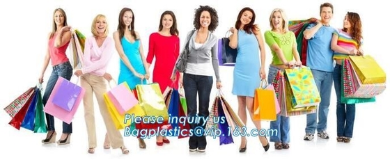La fábrica y de lujo de China modificadas para requisitos particulares imprimieron el bolso de compras de papel de lujo con Logo Custom, boda coloreada aduana g del precio bajo