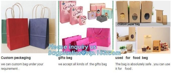 La fábrica y de lujo de China modificadas para requisitos particulares imprimieron el bolso de compras de papel de lujo con Logo Custom, boda coloreada aduana g del precio bajo