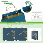 Bolsos de papel del regalo con las manijas Matte Tote Paper Bags, bolsos de compras, bolsos de Kraft, bolsos al por menor, bolsos del partido