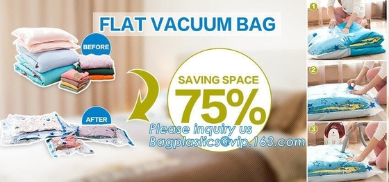 Bolsos caseros del almacenamiento del bolso/de la cremallera del colchón del almacenamiento del vacío/bolso plegable con las manijas, bagease, pac del almacenamiento en montón del edredón