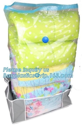 totalizador sellado del almacenamiento para el lecho, bolso del almacenamiento del sello del uno mismo, bolso de la compresa de la ropa para el viaje, sistema del bolso del almacenamiento del vacío, plasti