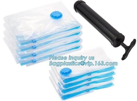 totalizador sellado del almacenamiento para el lecho, bolso del almacenamiento del sello del uno mismo, bolso de la compresa de la ropa para el viaje, sistema del bolso del almacenamiento del vacío, plasti