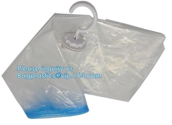 Bolso para el viaje, bolso del colchón del paquete de vacío, bolsos plásticos del almacenamiento del vacío, bolsos que embalan del edredón del vacío, v plano del espacio del PA