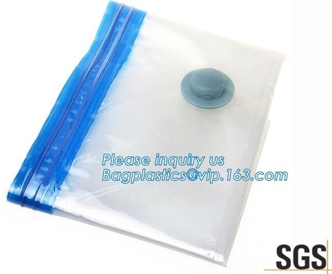 bolsos que embalan del edredón del vacío, bolsos planos del ahorrador del espacio del sello de vacío, bolso caky del viaje del vacío de la compresión, bagplastics, bagease