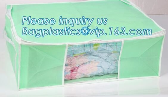 bolsos de vacío con la fragancia para los edredones o las mantas, bolso del almacenamiento del cubo de la compresión, bolso del almacenamiento del edredón, bagplastics. bagease
