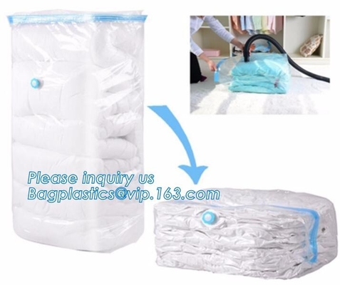 Bolso industrial del almacenamiento del vacío de la cremallera respetuosa del medio ambiente, bolso de filtro del aspirador de la cremallera, bolso de vacío del silicón de la cremallera, bagplas