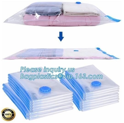 Bolso industrial del almacenamiento del vacío de la cremallera respetuosa del medio ambiente, bolso de filtro del aspirador de la cremallera, bolso de vacío del silicón de la cremallera, bagplas