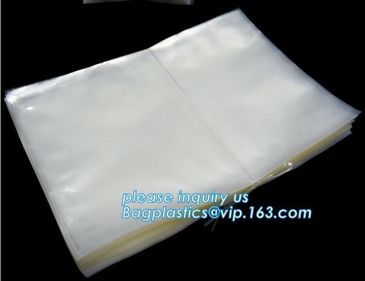 el vacío que soldaba vacío en caliente grabado en relieve bolso comprimió los bolsos plásticos reciclables del sellador del vacío del bolso para la comida reutilizable Vacu de la comida