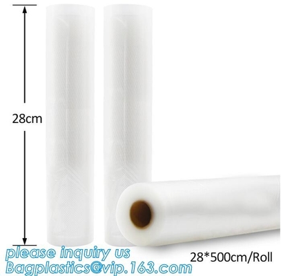 11" grande x 50' bolsos de rollo de almacenamiento del ahorrador de la comida del sellador del vacío de la calidad comercial, bocado de empaquetado del bolso de vacío/gra plástico de la comida