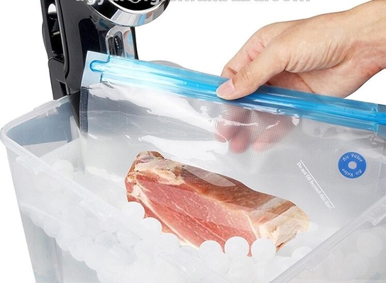 Bocado de empaquetado del bolso de vacío/bolso plástico del sello de vacío de la comida del envase de plástico del sellado caliente del almacenamiento de la categoría alimenticia de China de la categoría alimenticia