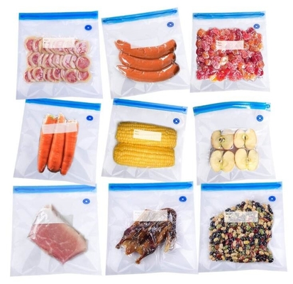 El bolso de vacío grabado en relieve almacenamiento del vacío del ahorrador de la comida para mantiene la comida fresca, carne que la fruta vegetal guarda los bolsos de vacío de la cocina de Fres Wr
