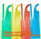Delantales disponibles, delantal plástico, disponible, delantales, delantal del LDPE, delantal del HDPE, delantal del PE