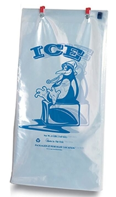 Bolsos del cubo de hielo de WICKETEDplastic, bolsos del congelador del cubo de hielo, bolso disponible del cubo de hielo, bolso de empaquetado de hielo del hielo plano claro polivinílico del bolso