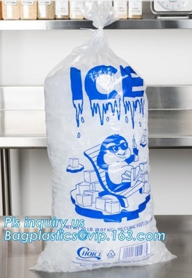 bolso de hielo disponible, bolso plástico del cubo de hielo, un bolso más fresco del hielo disponible, bolsos de hielo plásticos de 8 libras del wicket, wi plásticos disponibles