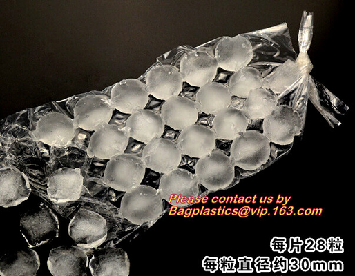 Bolsos plásticos del congelador del cubo de hielo de Laminateed, bolso disponible plástico del cubo de hielo, bolso del cubo de hielo del congelador, congelador, refrigerador, Cu del hielo