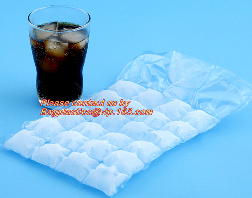Bolsos plásticos del congelador del cubo de hielo de Laminateed, bolso disponible plástico del cubo de hielo, bolso del cubo de hielo del congelador, congelador, refrigerador, Cu del hielo