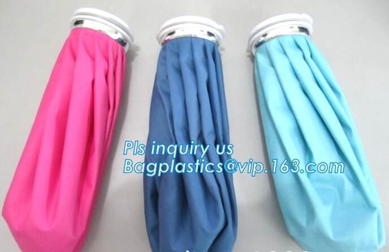 Bolsos de hielo de la medicina de deportes, la bolsa de hielo flexible, bolsos fáciles del cubo de hielo del sello, bolsos frescos y las bolsas de hielo, la bolsa de hielo de los primeros auxilios, bagease
