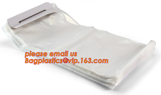 El wicket polivinílico claro de la categoría alimenticia de la fuente de China empaqueta bolsos de hielo empana bolsos con la impresión, bagease polivinílico pac de los bolsos del wicket de la categoría alimenticia