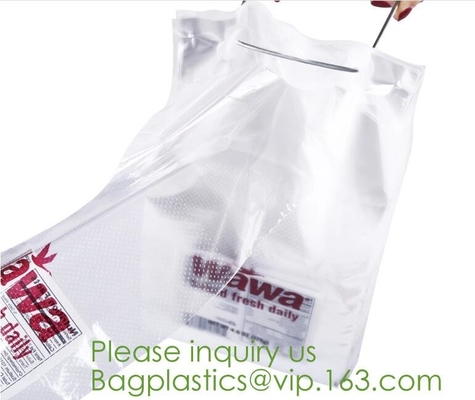 los bolsos impresos claros microperforated del pan de CPP, bolsos del microperforate OPP de la panadería de la categoría alimenticia, flor empaquetan las mangas de la planta de /potted