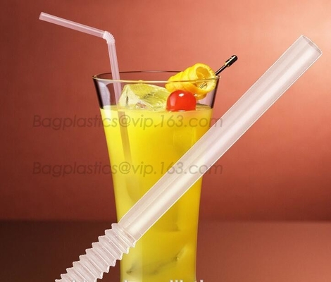 El café recto plástico disponible revuelve la paja de beber, paja de beber recta, paja de beber biodegradable para los niños