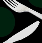 Cubiertos/cuchillo/cuchara/bifurcación plásticos biodegradables, cubiertos/cuchara del servicio de mesa/bifurcación/cuchillo, cubiertos del servicio de mesa de la fábrica del SGS del BPI