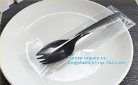 Cuchara/cubiertos biodegradables disponibles del cuchillo de la bifurcación del almidón de maíz para la comida, cuchillo plástico disponible abonable de CPLA con