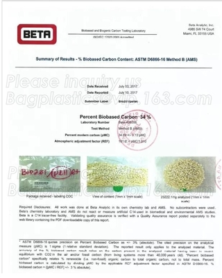 Bagplas disponibles biodegradables del bagease del envase del almuerzo del almidón de maíz de los compartimientos del cuadrado 1500ml 3 del mejor vendedor 2018 del Amazonas